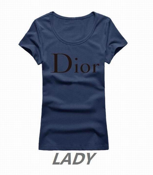Dior short round collar T woman S-XL-031